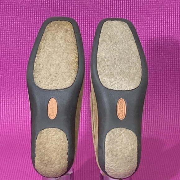 Corkies Women's Tan Suede Leather w/Cork Insoles Slip On Loafer Shoes - Size 6.5 - Picture 10 of 10